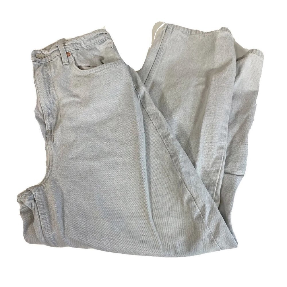 Free Peopleโ Womens Boyfriend FranK Dad Jeans Blue 27 Denim Pockets OB1153149